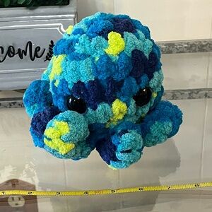 Teal Green Big Octopus